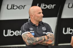 Corinthians x Santos - Sampaoli