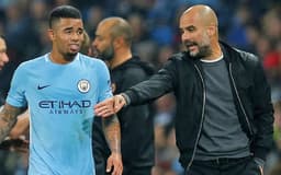 Gabriel Jesus e Guardiola