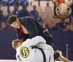 Felipe Preguiça derrotou Wardzinski e foi campeão em Abu Dhabi pela quarta vez (Foto GentleArtMedia / UAEJJF)