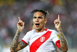 Paolo Guerrero Copa de 2018 com a seleção do Peru