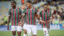 Everaldo, Luciano e Yony González - Fluminense x Madureira