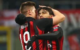 Piatek e Paqueta - Milan