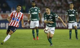 Hyoran entrou em campo no lugar de Dudu no segundo tempo do jogo na Colômbia