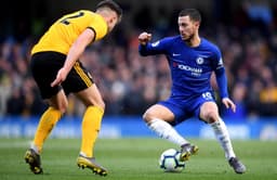 Hazard garantiu o empate para o Chelsea contra o Wolverhampton