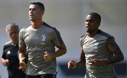 Montagem - Cristiano Ronaldo e Douglas Costa