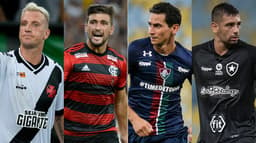 Montagem Vasco, Flamengo, Fluminense e Botafogo