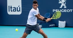 Félix Auger-Aliassime no Masters 1000 de Miami em 2019