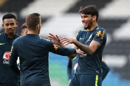 Treino da Seleção Brasileira - Paquetá