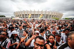 Teve shows, homenagens ao torcedor e muita alegria numa tarde direcionada para o atleticano