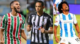 Os atacantes do Fluminense, Atlético-MG e Pyramids (Egito) são alvos de times brasileiros e podem mudar de clube e jogar o Campeonato Brasileiro vestindo uma nova camisa. Confira abaixo a lista dos jogadores cobiçados.&nbsp;