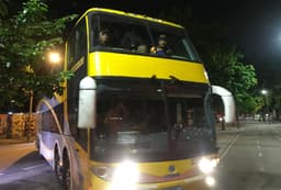 Torcedores do Peñarol chegam ao Maracanã&nbsp;