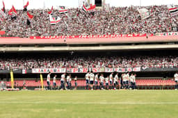 São Paulo realizou treino aberto