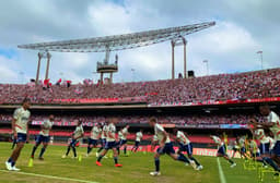 São Paulo realizou treino aberto