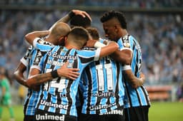 Grêmio x Rosario comemorção