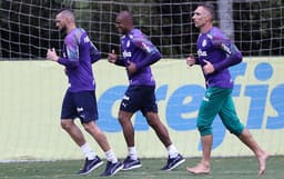 Weverton, Jailson e Fernando Prass