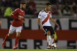 River Plate e&nbsp; Internacional ficaram no empate na Argentina. Veja a seguir mais imagens da partida