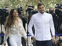 Casillas e Sara Carbonero