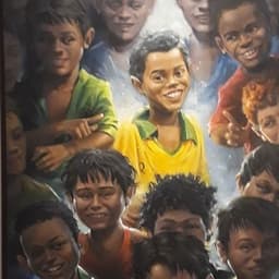 Ronaldinho virou tema de exposição sobre sua carreira