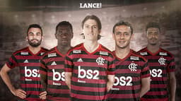 Montagem Flamengo