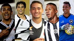 Montagem - Diego Souza, Pimpão, Jean, Ribamar e Sidão