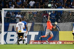 No Mineirão, o Cruzeiro pressionou, mas não saiu de empate sem gol contra o Corinthians.&nbsp;Dedé, Lucas Romero e Robinho pararam em grande atuação do goleiro Walter, mas foram bem em suas funções. Já no gol do Cruzeiro, Fábio fez grandes defesas. Veja notas (Por João Vitor Castanheira - joaovitor@lancenet.com.br)