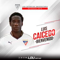 Luis Caicedo confirmado pela LDU