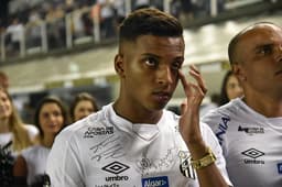 Santos x Corinthians Rodrygo despedida