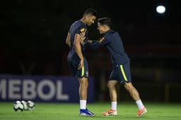 Casemiro e Philippe Coutinho