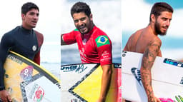 Montagem - Gabriel Medina, Italo Ferreira e Filipe Toledo