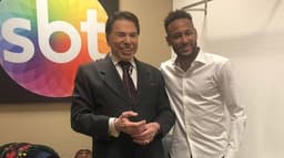 Silvio Santos e Neymar