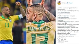 Daniel Alves anuncia que está "buscando emprego" em sua rede social