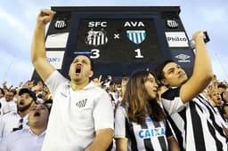 Torcida do Santos - Santos x Avaí