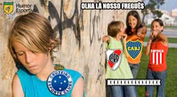 Os memes da eliminação do Cruzeiro