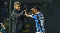 Libertad x Grêmio - Renato Gaúcho e André