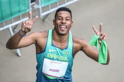 Paulo André cravou tempo de 10s29 na semifinal nos 100m rasos