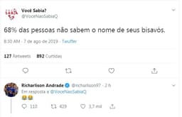 Richarlison responde 'Você Sabia?'