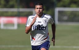 Rojas - Treino São Paulo