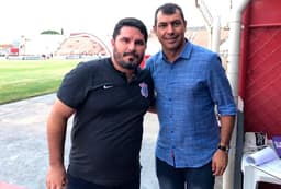 Eduardo Barroca e Fábio Carille - Corinthians