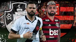 Arte - Vasco x Flamengo