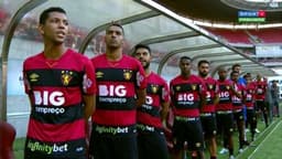 'Chifrinho' em partida da Série B do Brasileirão