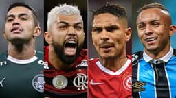 O mês de outubro está repleto de jogos e as equipes brasileiras vivem um momento decisivo na disputa do Brasileirão. Pensando nisto, o LANCE! preparou uma lista de jogos que as equipes que disputam a elite nacional terão neste mês - vale destacar que Flamengo e Grêmio ainda fazem em outubro a partida de volta da semifinal da Libertadores. Veja a agenda em galeria a seguir!