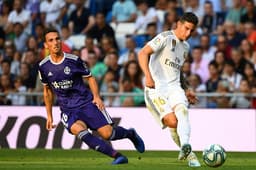 Real Madrid x Valladolid - James Rodríguez