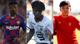 Ansu Fati, Eduardo Camavinga e Takefusa Kubo são alguns dos jovens em ação na temporada europeia. Confira 10 nomes que podem brilhar no Velho Continente: