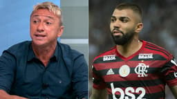 Montagem - Paulo Nunes e Gabigol