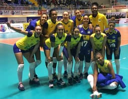 Festa do vôlei brasileiro no Peru