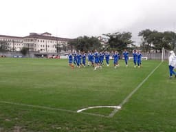 Treino do Santos