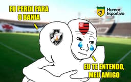 Brasileirão: os memes de Vasco 0 x 2 Bahia