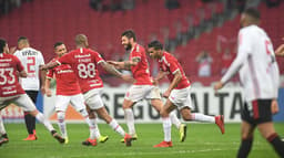 Internacional x São Paulo - Rafael Sóbis comemora seu gol