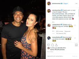 Denílson e Luciele - Instagram