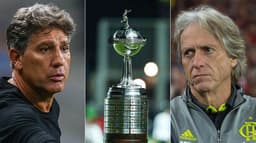 Montagem - Renato Portaluppi e Jorge Jesus